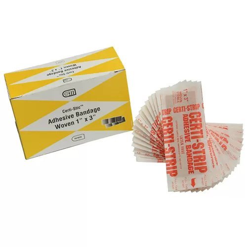 Premium Woven Adhesive Strips – Strong & Breathable Medical Tape for First Aid, Wound Care & Sports Injuries | Ideal for Bandaging, Blister Prevention & Secure Dressings