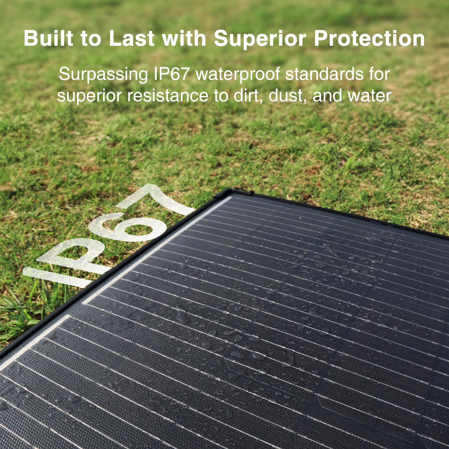 ACOPOWER 100W Monocrystalline Lightweight Portable Solar Panel Kit - 2x50W Foldable Solar Charger with 20A Waterproof LCD Charge Controller for Power Stations, RV, Camping, Off-Grid Living & Emergency Power Backup