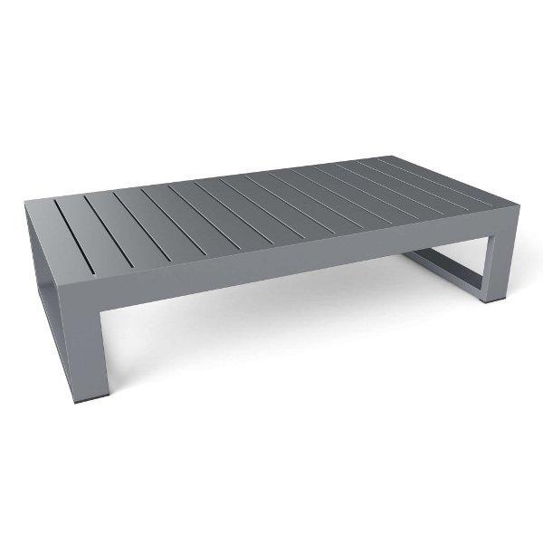 Modern Lucca Rectangular Coffee Table - Solid Wood Living Room Furniture for Small Spaces - Perfect for Apartments, Condos & Cozy Homes