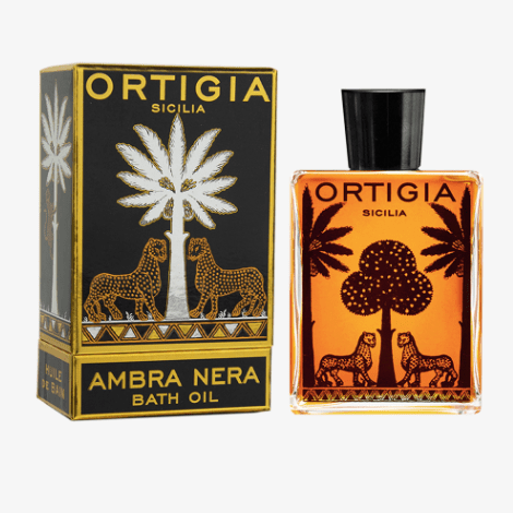 Ambra Nera Luxury Bath Oil for Relaxation - Aromatherapy Essential Oil for Stress Relief & Skin Hydration - Perfect for Spa Nights, Self-Care Rituals & Gift Giving