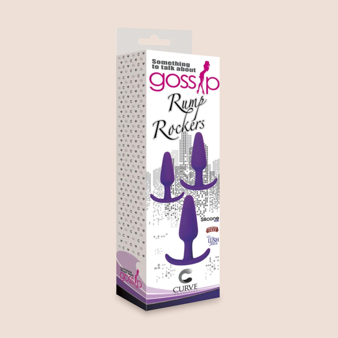 Premium 3-Piece Silicone Butt Plug Set - Soft, Comfortable & Body-Safe Anal Toys for Beginners & Advanced Users | Perfect for Couples Play, Solo Exploration & BDSM Adventures