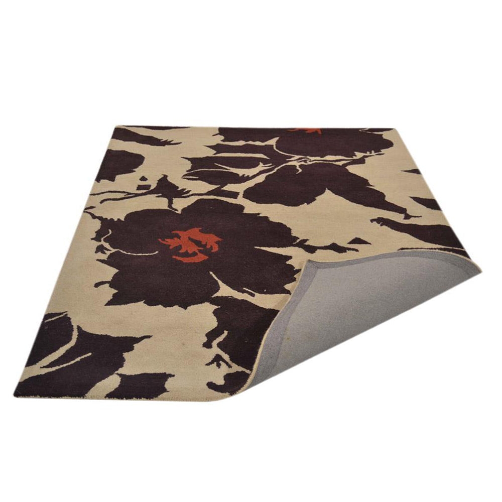 Spider Flower Hand Tufted Rug - Boho Chic Home Decor for Living Room, Bedroom, Nursery | Soft Non-Slip Area Carpet