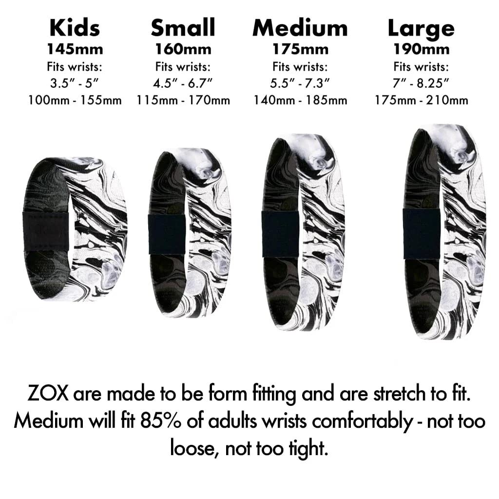ZOX Stretchy Motivational Bracelets for Men & Women - Elastic Wristbands with Inspirational Affirmations & Artistic Designs - Perfect Gift for All Ages | Daily Wear, Yoga, Meditation & Outdoor Activities