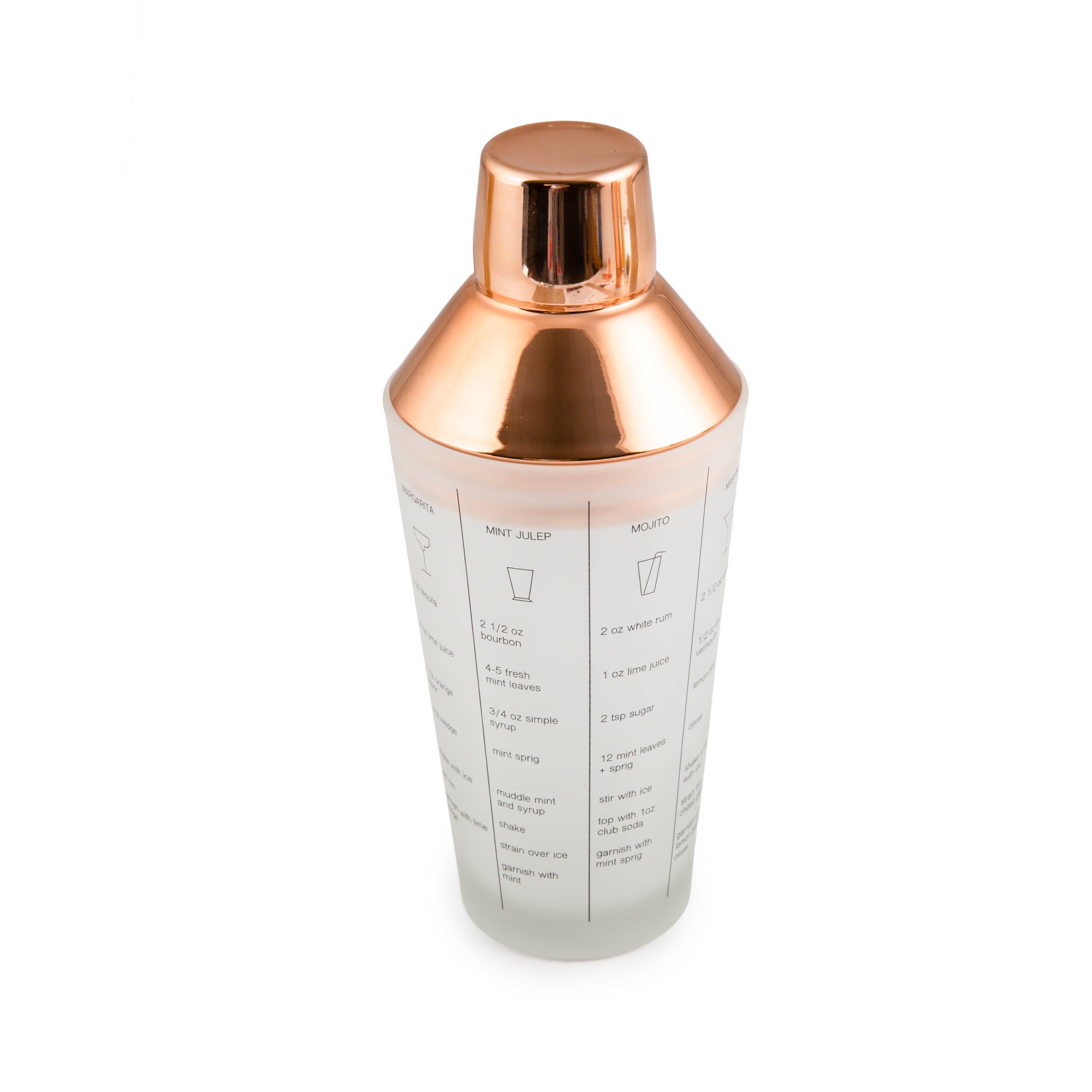 Premium 5-Piece Copper Mixology Cocktail Set - Bar Tools for Professional & Home Bartenders - Perfect for Mojitos, Margaritas & Craft Cocktails