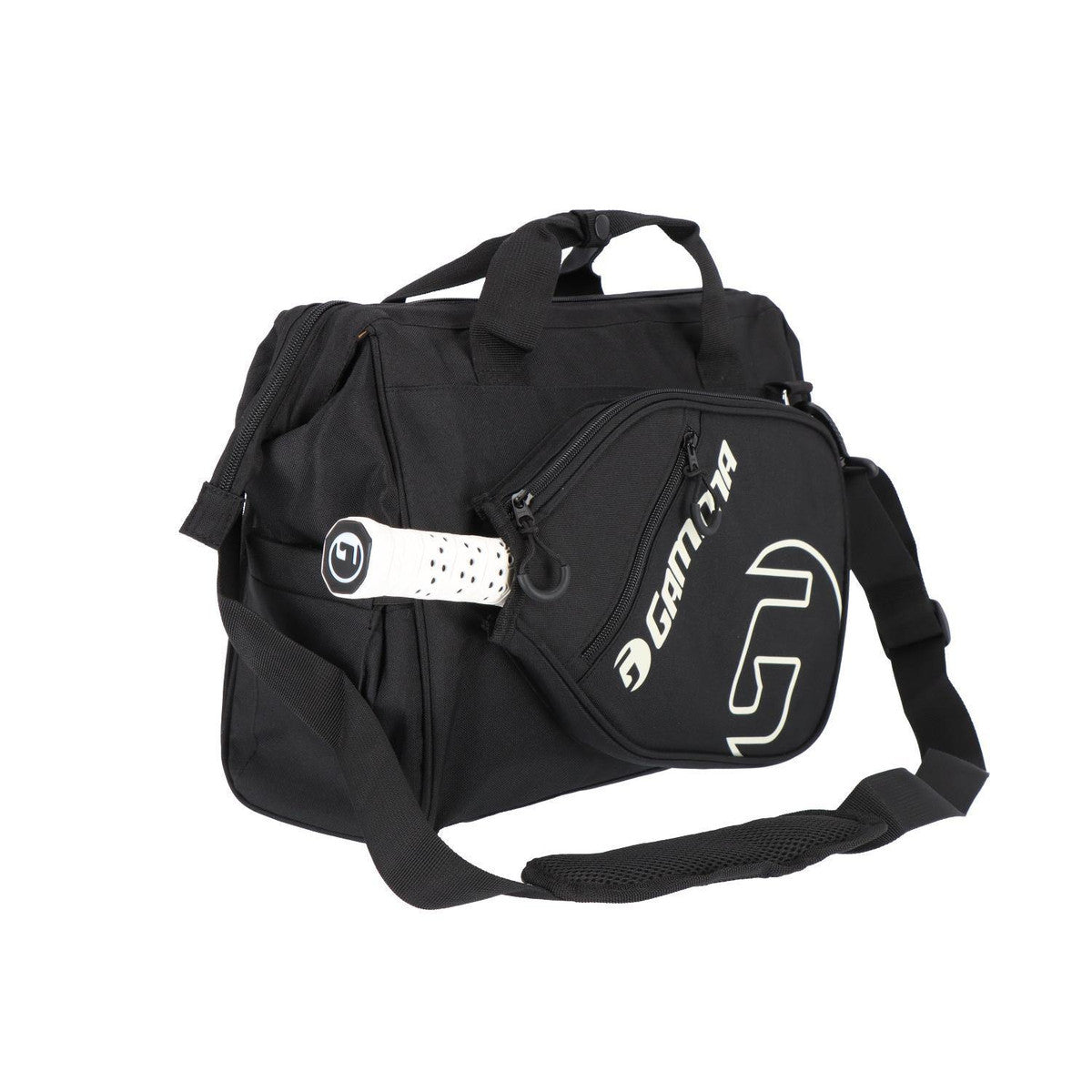 Gamma Pickleball Tour Tote Bag - Premium Black & White Pickleball Equipment Bag for Paddles & Balls - Perfect for Tournaments, Practice & Court Storage