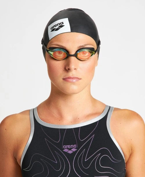 Cobra Swipe Mirror Swim Goggles - Anti-Fog UV Protection for Competitive Swimming & Training - Perfect for Pool, Triathlon & Open Water