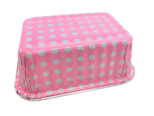 KitchenDance 6 oz Disposable Aluminum Mini Loaf Pans - 12 Pack with Lids | Perfect for Baking Bread, Cupcakes & Individual Desserts | Non-Stick & Easy Clean