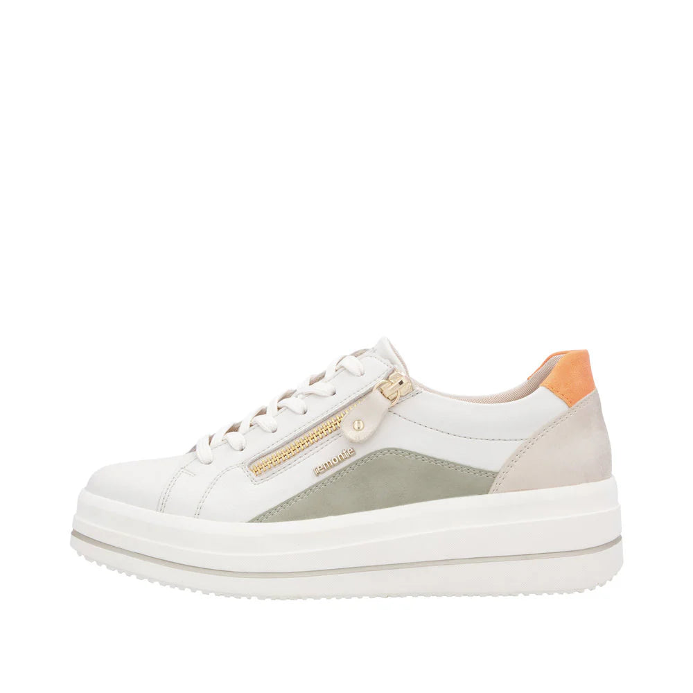 Remonte Julika Women's Fashion Sneakers - Comfortable Casual Walking Shoes for Women - Perfect for Work, Travel & Everyday Wear