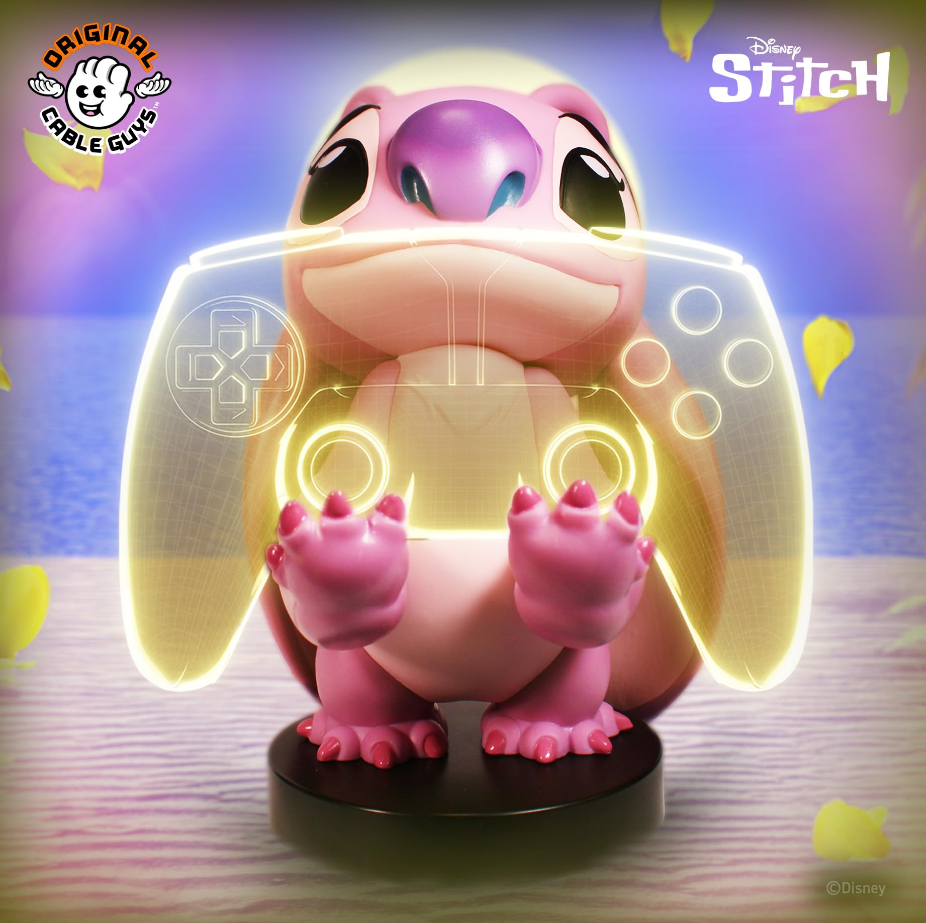 Disney Stitch Gaming Accessories Holder & Phone Stand - Compatible with Xbox, PS4, PS5, Nintendo Switch Controllers - Perfect for Gaming Setup & Desk Organization
