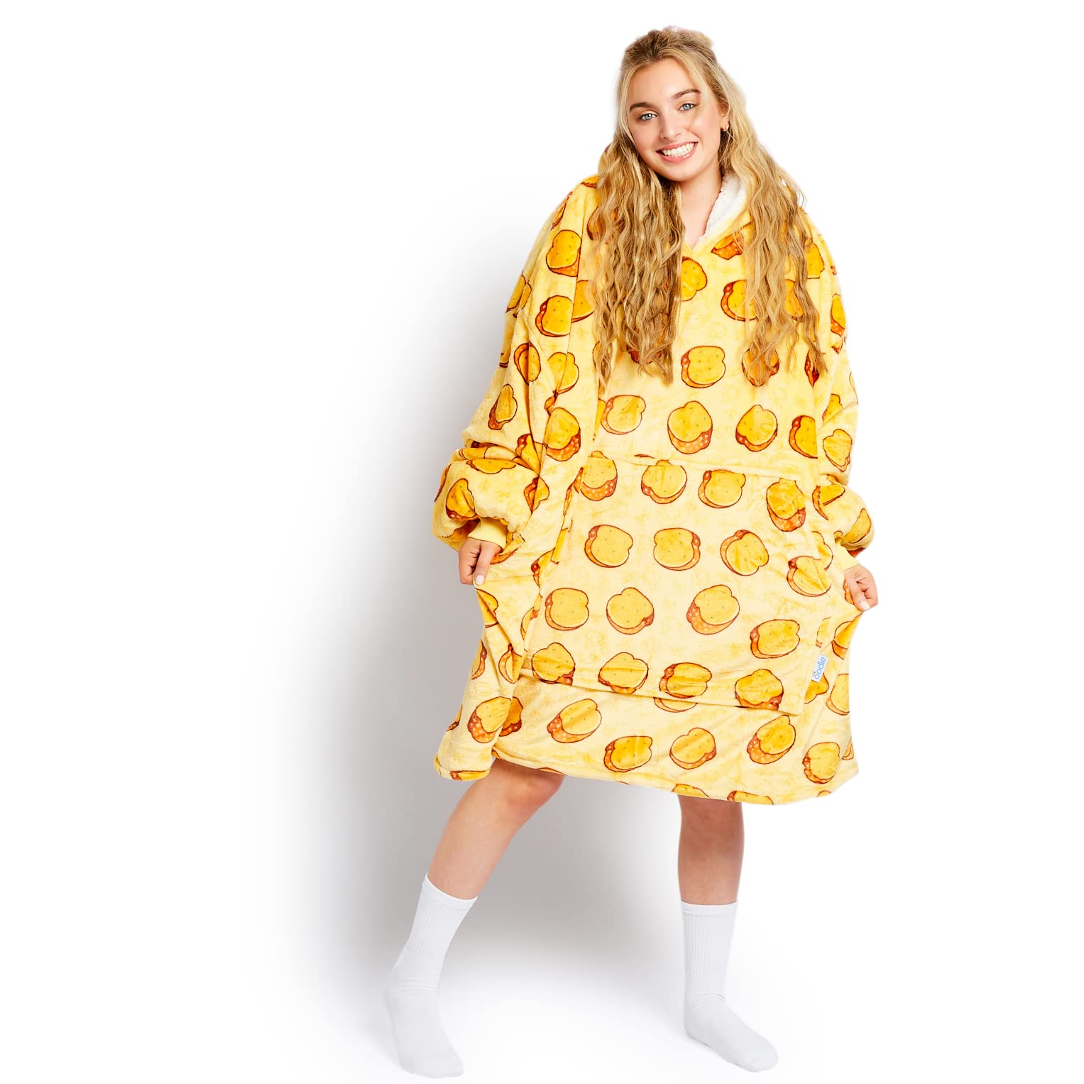 Premium Wearable Blanket Hoodie for Adults & Kids - The Oodie | Soft Oversized Hooded Blanket in All Colors & Patterns | Cozy Loungewear for Women, Men, Teens | Perfect for Netflix Nights, Camping & Winter Relaxation