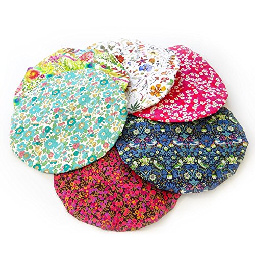 Hanumex® 3-Pack Reusable Waterproof Elastic EVA Shower Caps - Free Size for Women & Men - Ideal for Bathing, Swimming, Spa, Salon & Hair Care - Multi Color Assortment