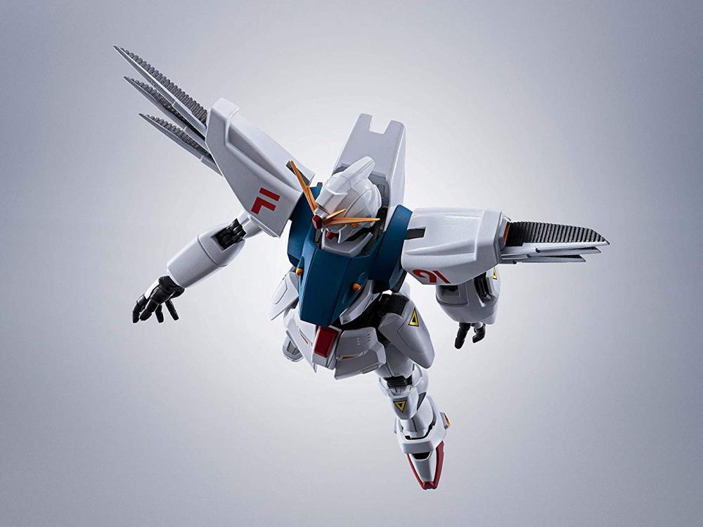 Bandai Robot Spirits #265 Side MS Gundam F91 Evolution Spec Action Figure - High-Quality Collectible Gundam Model for Anime Fans & Display | Perfect for Gundam Collections, Anime Decor, and Action Figure Enthusiasts
