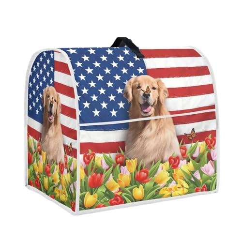 Dog USA Flag
