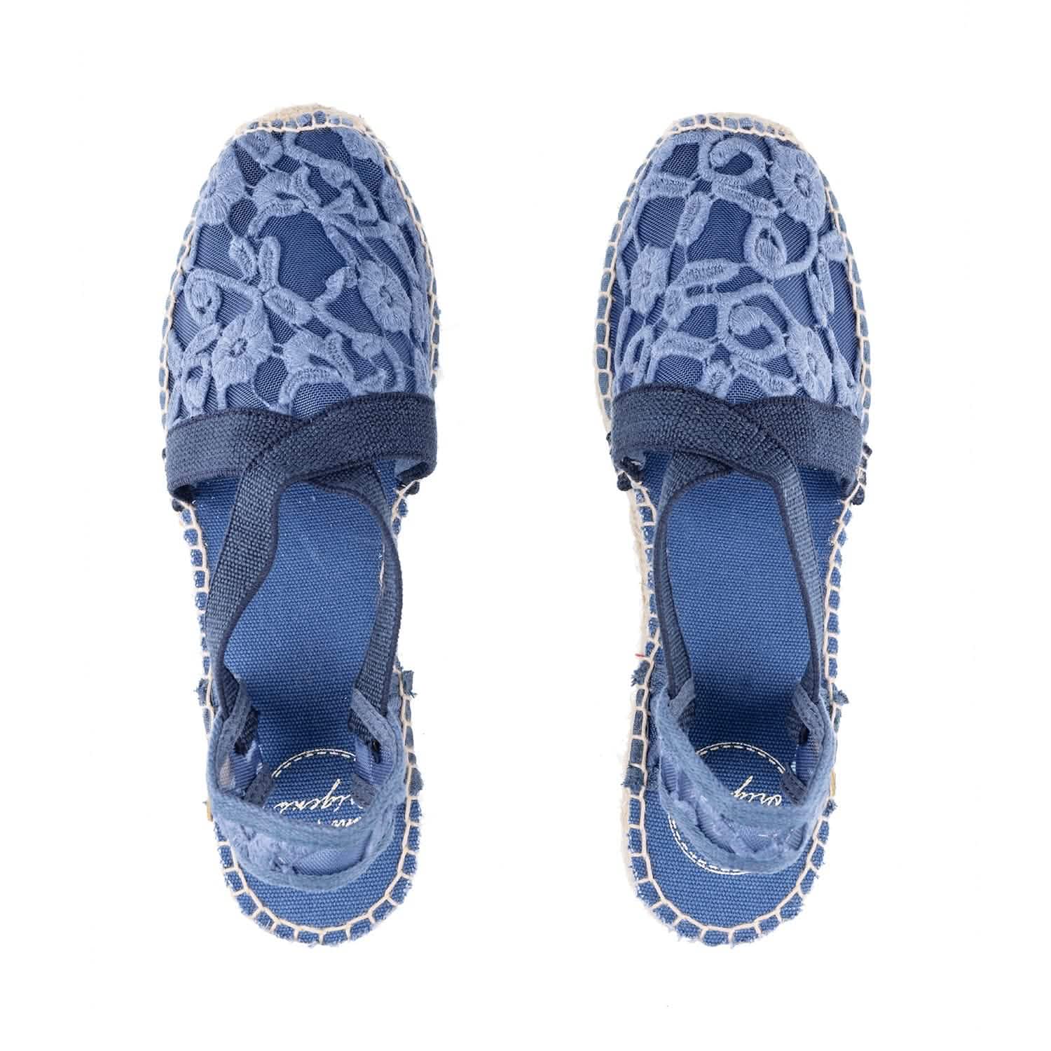 Women's Embroidered Wedge Espadrille Sandals - Terra ZD Style | Comfortable Summer Beach Shoes for Walking & Outdoor Activities