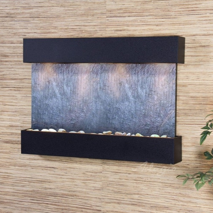 ADAGIO Reflection Creek Textured Black Featherstone RCS1711 - Elegant Home Decor for Living Room, Bedroom & Office