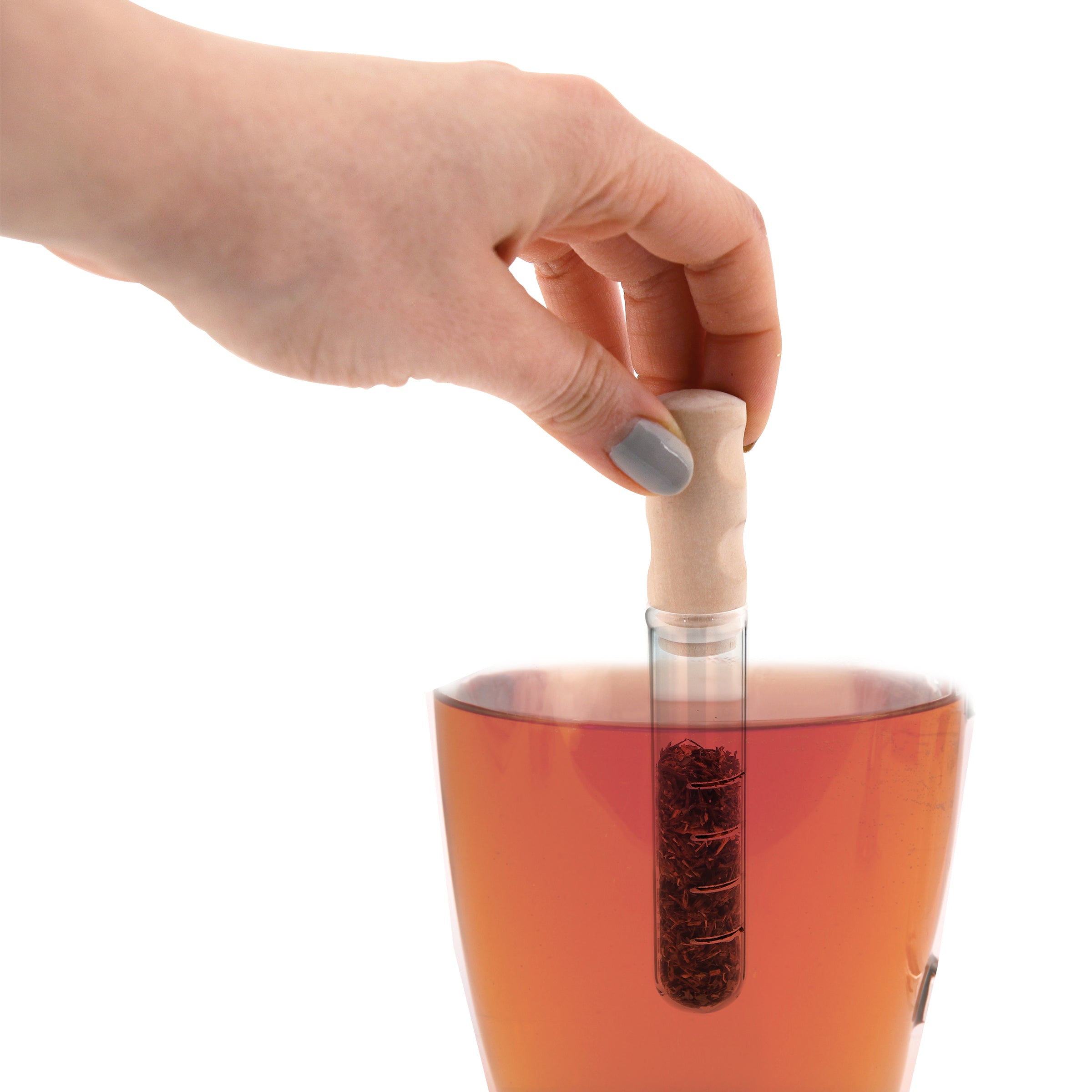 Organic Tea Sticks - Premium Loose Leaf Tea Infusers for Hot & Iced Tea - Perfect for Home, Office & Travel Use