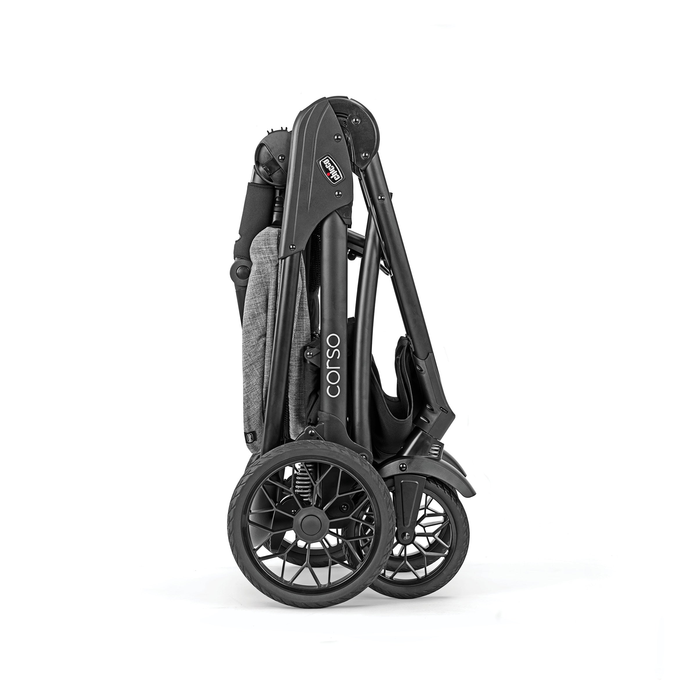 Chicco Corso Primo ClearTex Travel System with Lightweight Stroller & Infant Car Seat - Perfect for Newborns to Toddlers | Ideal for Air Travel, Shopping & Daily Outings
