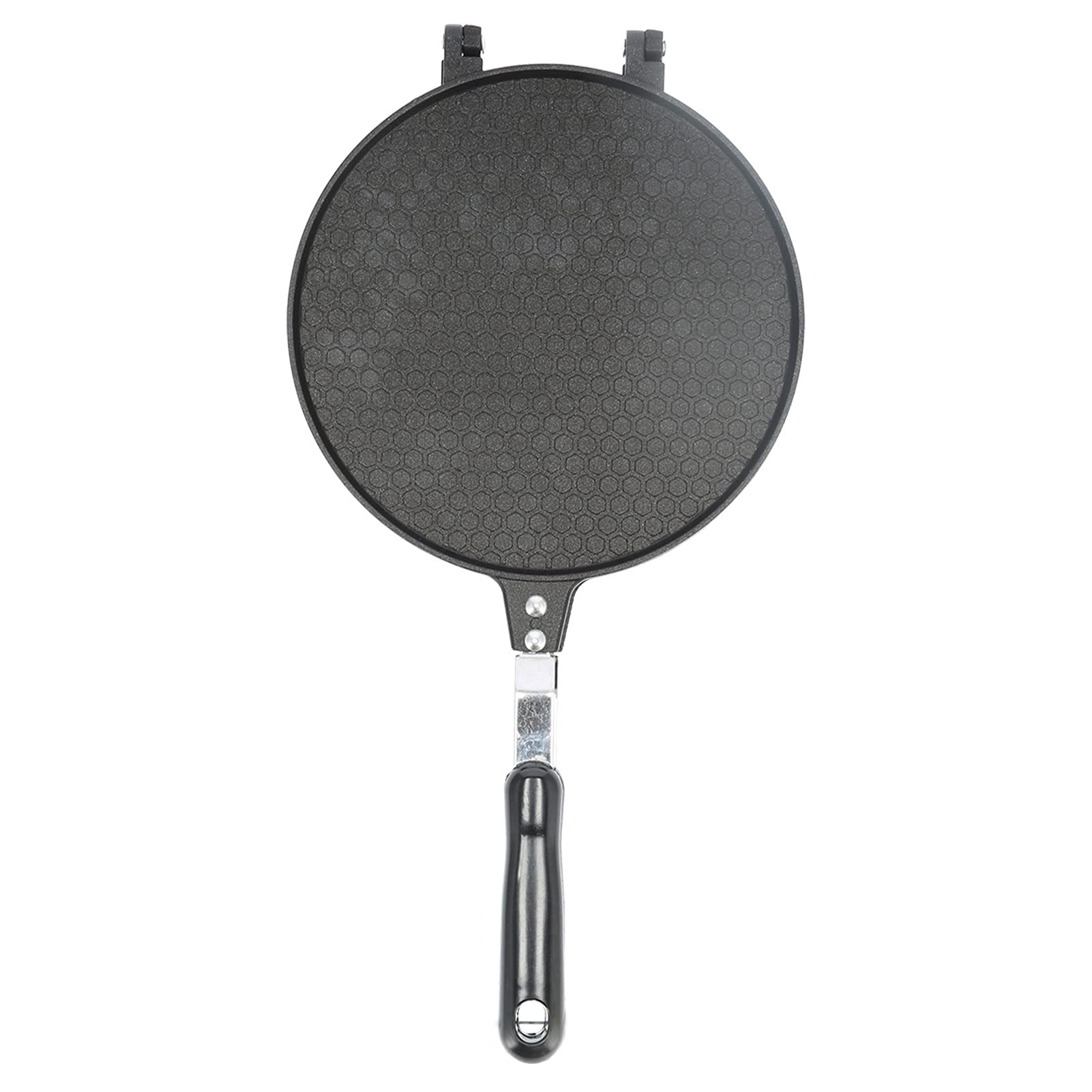 Non-Stick Egg Roll Frying Pan - Aluminum Omelette Maker Skillet for Crispy Omelets - Perfect for Waffles, Crepes & Ice Cream Cones - Ideal for Breakfast, Desserts & Party Snacks