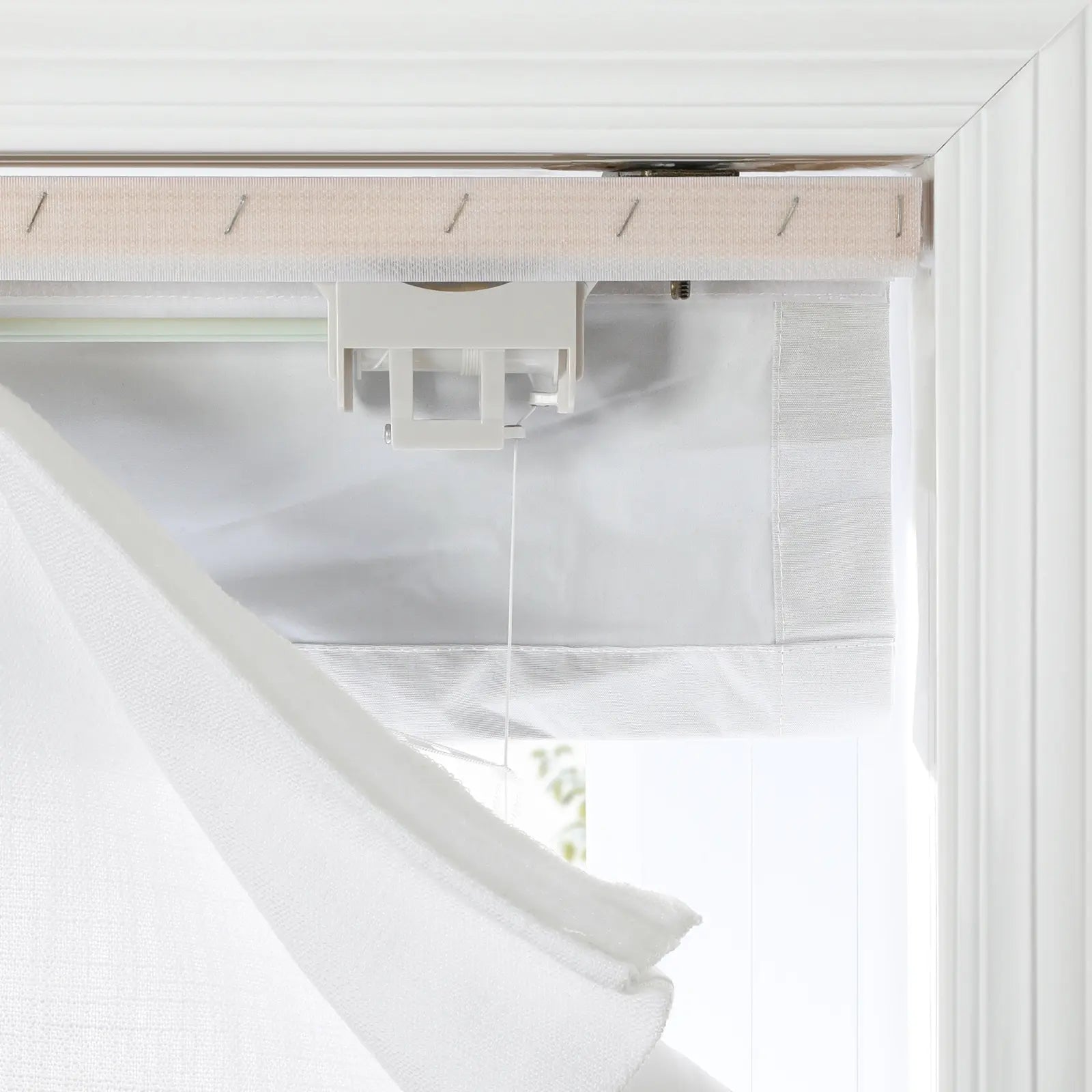Custom Cordless Roman Shades for Windows - Blackout Back Slat Design for Privacy & Light Control - Perfect for Living Room, Bedroom, and Home Office