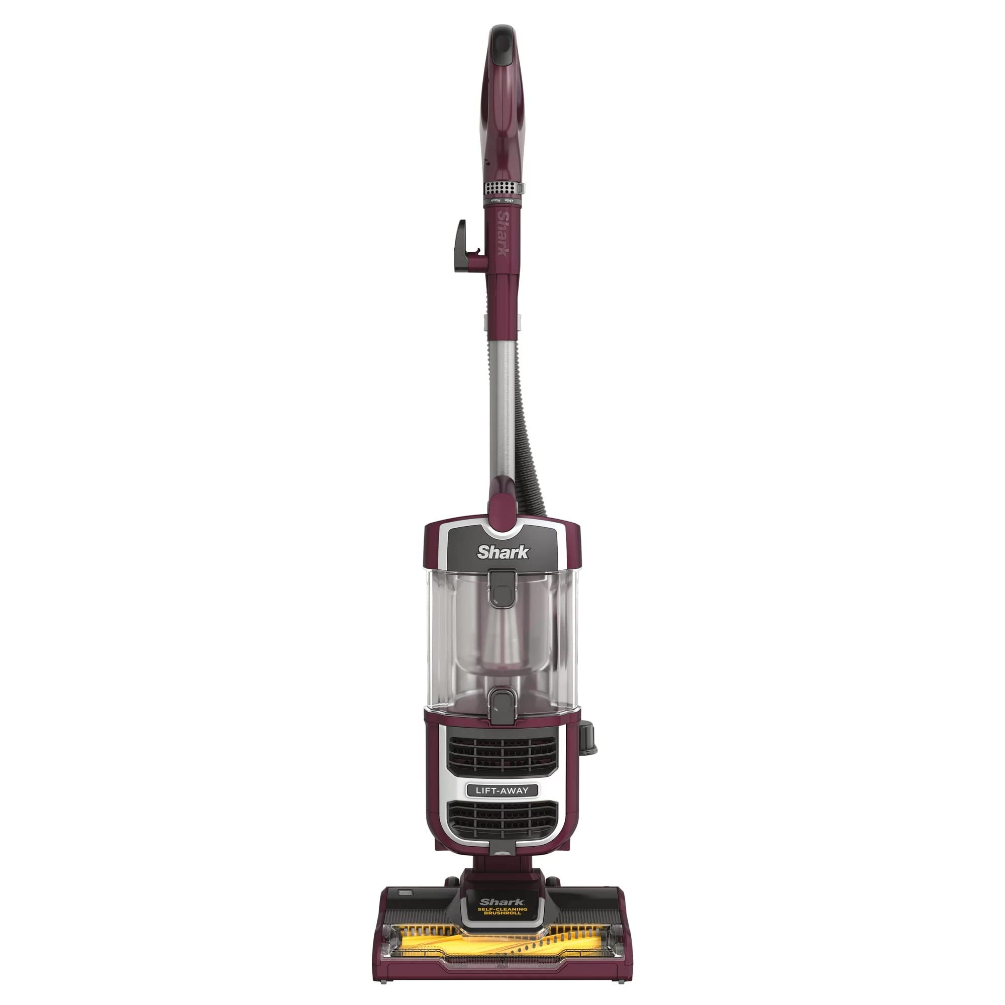 SHARK CU530 Navigator Lift-Away Upright Vacuum Cleaner | Self-Cleaning Brushroll | Powerful Suction | Lightweight Design | Certified Renewed (Red) | Perfect for Hardwood Floors, Carpets & Pet Hair Removal