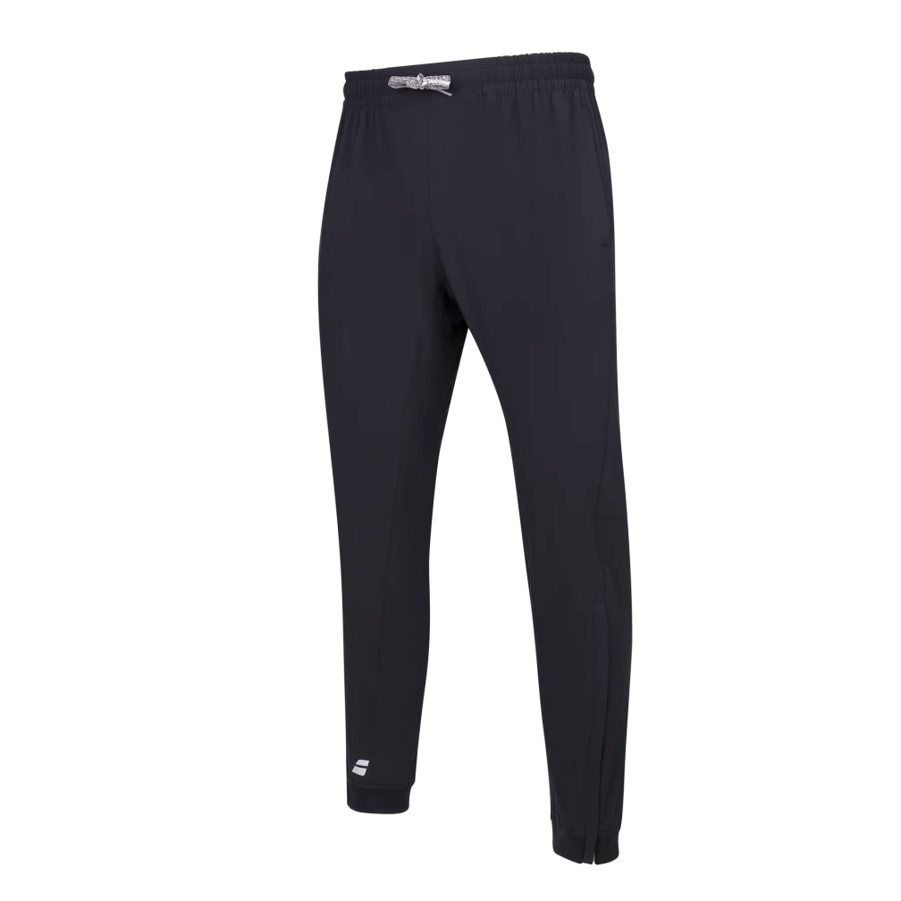 Babolat Junior Play Pants for Kids - Black Tennis & Sports Training Pants - Comfortable Athletic Wear for Boys & Girls