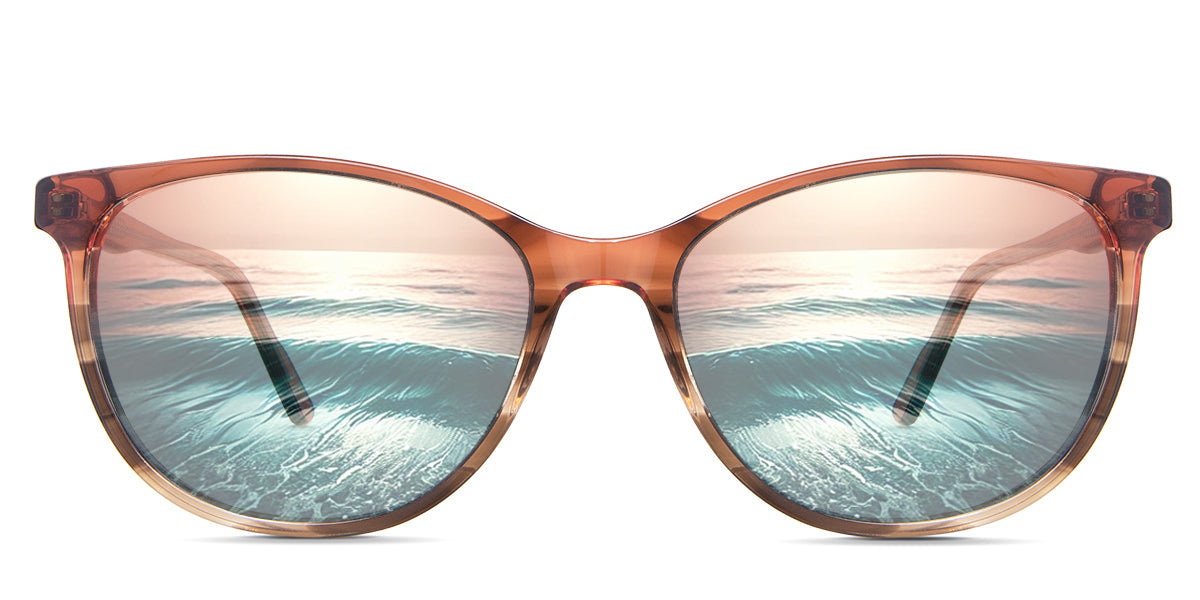 Maggie Women's Prescription Tinted Glasses - Stylish & UV Protection for Reading, Driving & Outdoor Activities