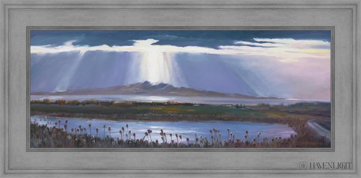 Antelope Island by Ruth Hewlett - Stunning Landscape Art Print for Home & Office Decor | Perfect for Living Rooms, Bedrooms, and Gifts