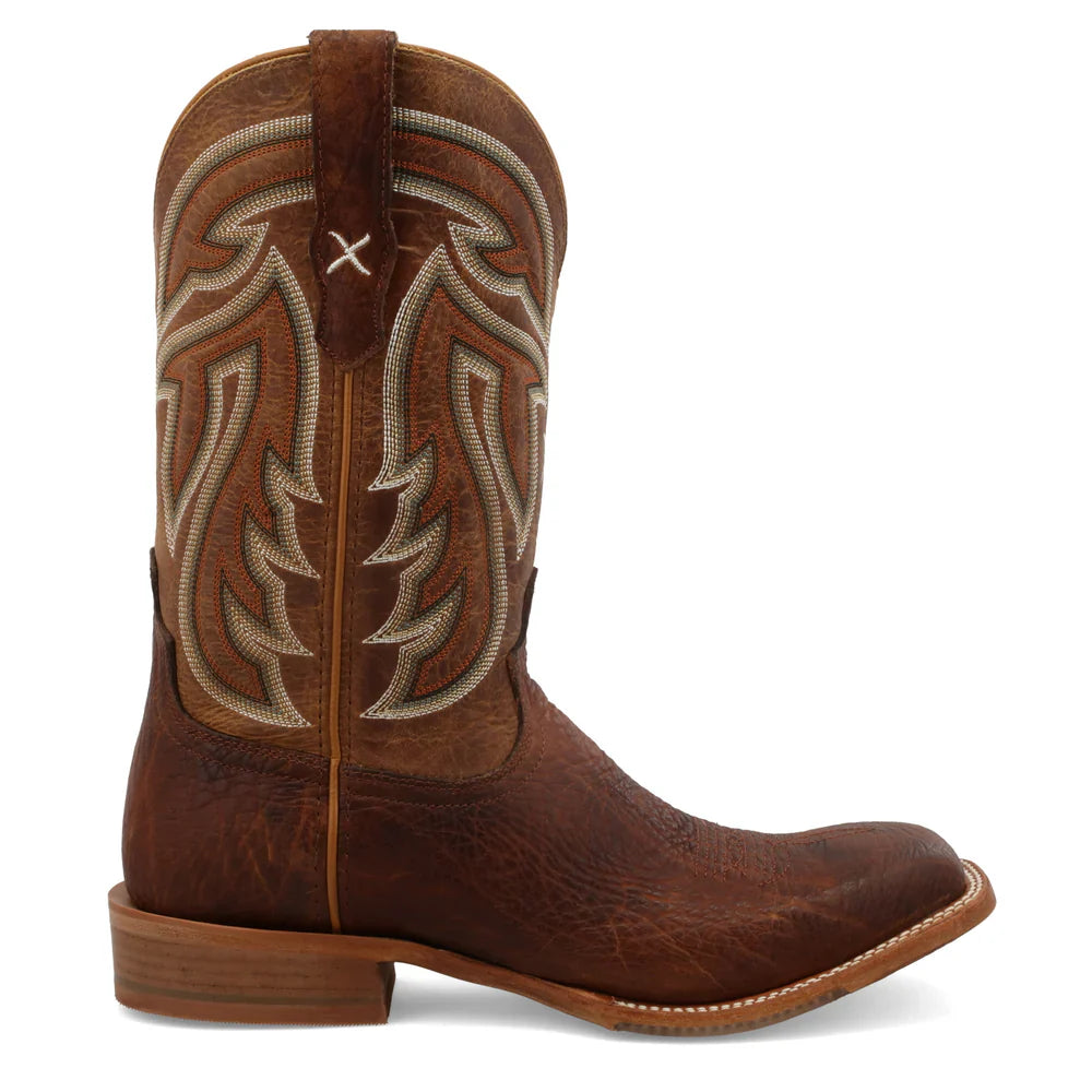 Men's 12 Rancher Boots - Durable Leather Work Boots for Men - Perfect for Outdoor Work, Hiking & Western Style