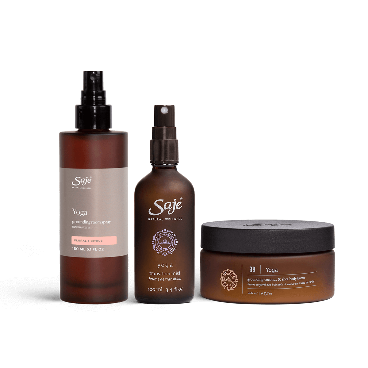 Yoga Mindfulness Trio Set - Meditation, Relaxation & Stress Relief Kit for Home & Studio Practice - Perfect for Yoga, Mindfulness & Self-Care Routines