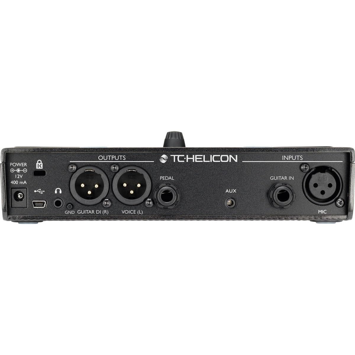 TC Helicon PLAY ACOUSTIC Vocal & Guitar Effects Pedal - 3-Button Stompbox with BodyRez & Looping for Live Performances & Studio Recording