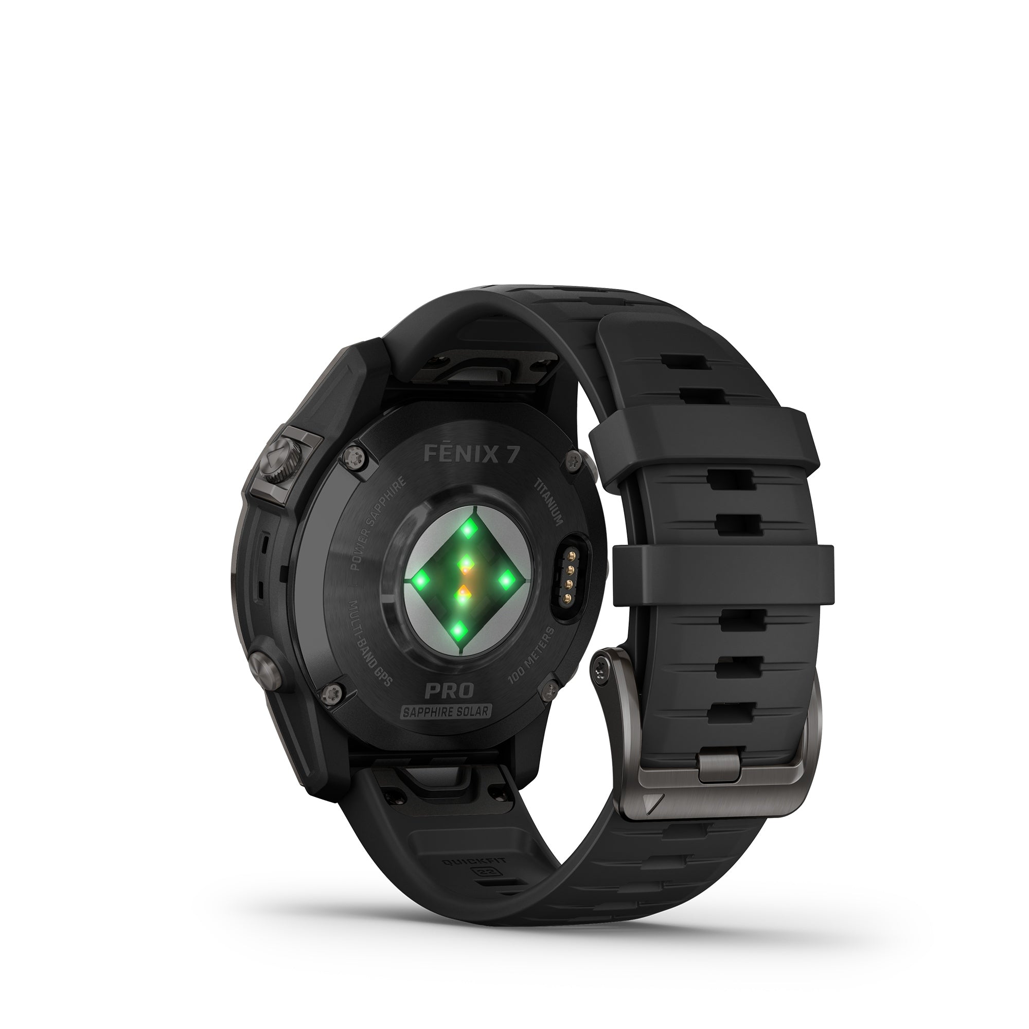 Garmin Fenix 7 Pro Sapphire Solar Smartwatch with ECG - Solar Powered GPS Watch for Outdoor Adventures, Running, Hiking & Fitness Tracking