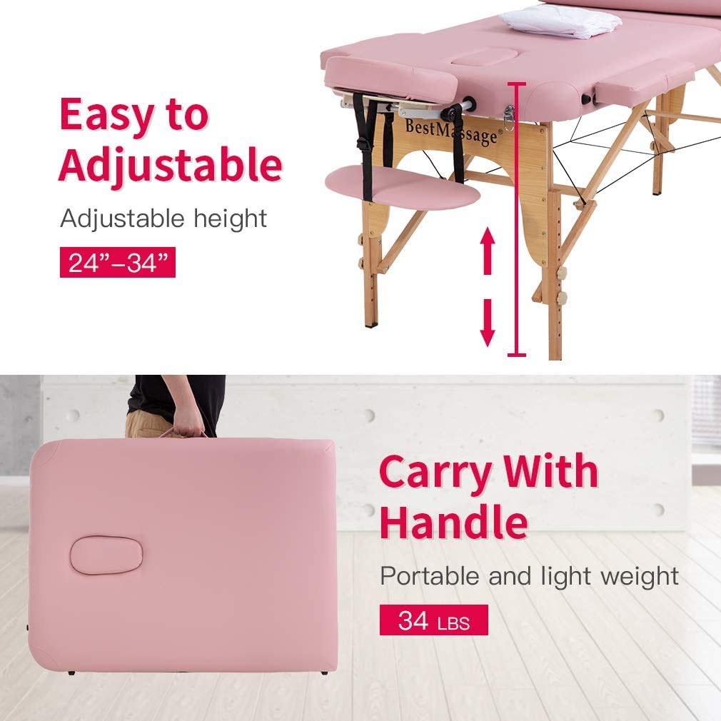 Premium Portable Foldable Massage Table - 73