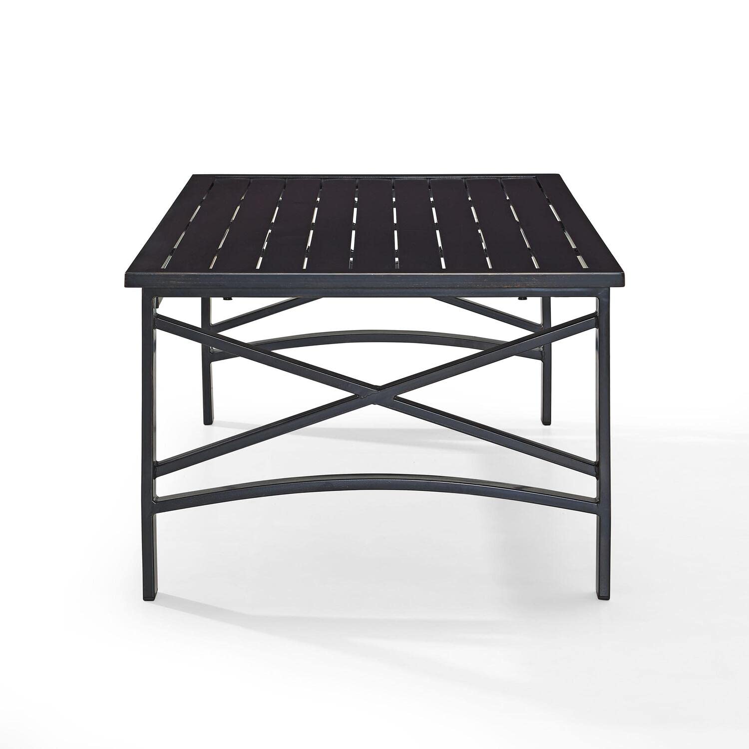 Island Oasis Outdoor Metal Coffee Table - 26.5