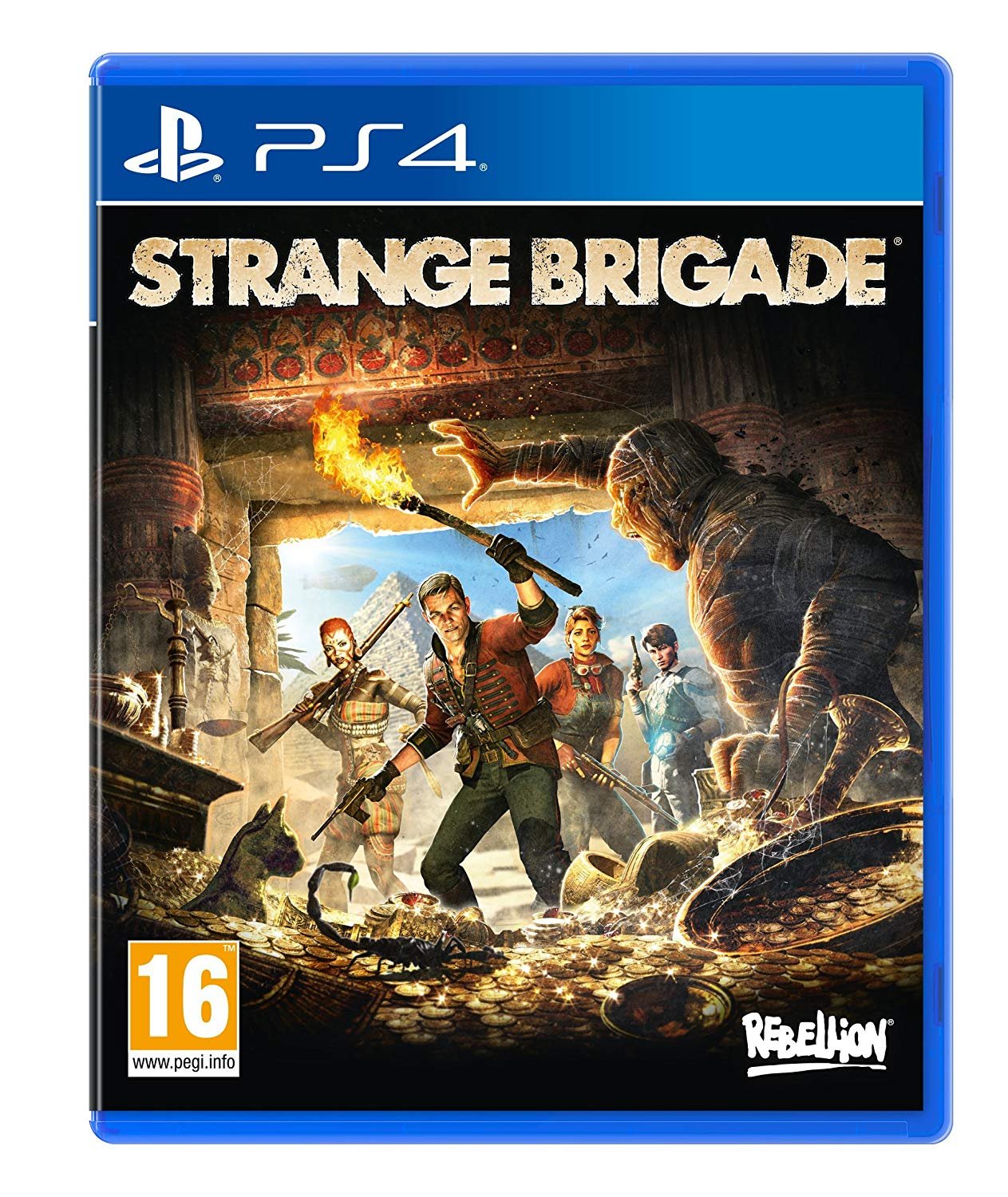 Strange Brigade (PS4) - Action-Adventure Shooter Game | Explore Ancient Egypt & Battle Undead | Perfect for Co-op Gaming & Thrill Seekers