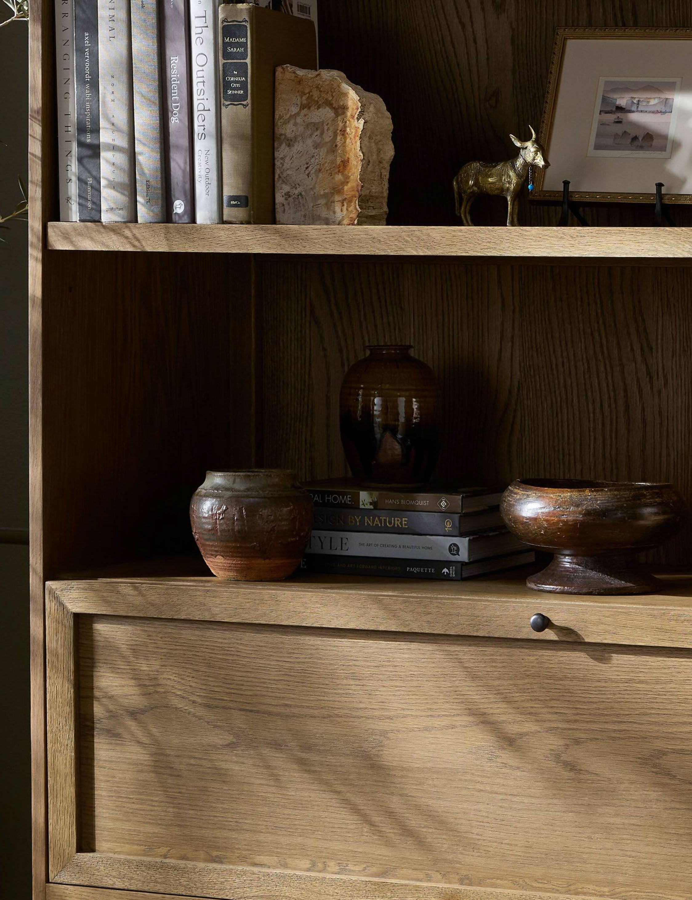 Carly Bookcase - Modern Wooden Bookshelf for Home & Office - Perfect for Living Room, Bedroom, and Study Organization