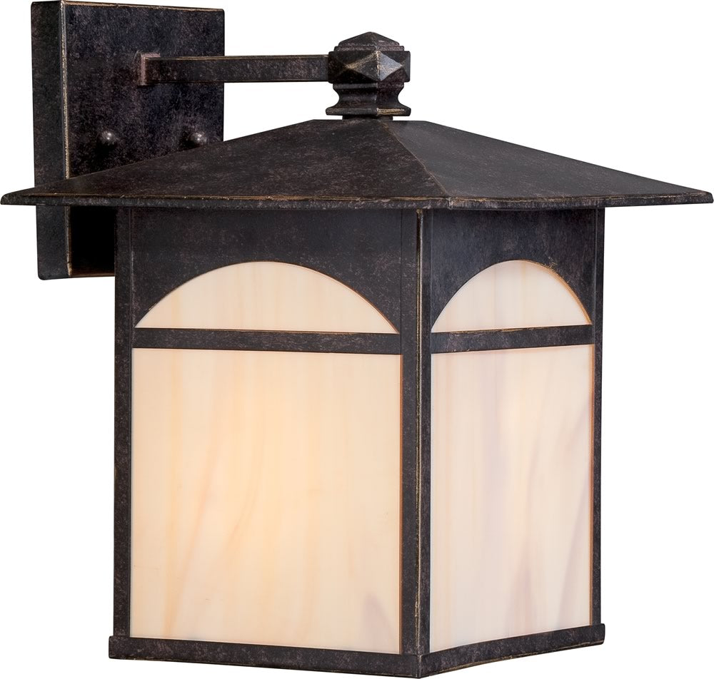 12H Canyon 1 Light Outdoor Umber Bronze Pendant Light - Weatherproof Patio Lighting for Porch, Deck & Backyard