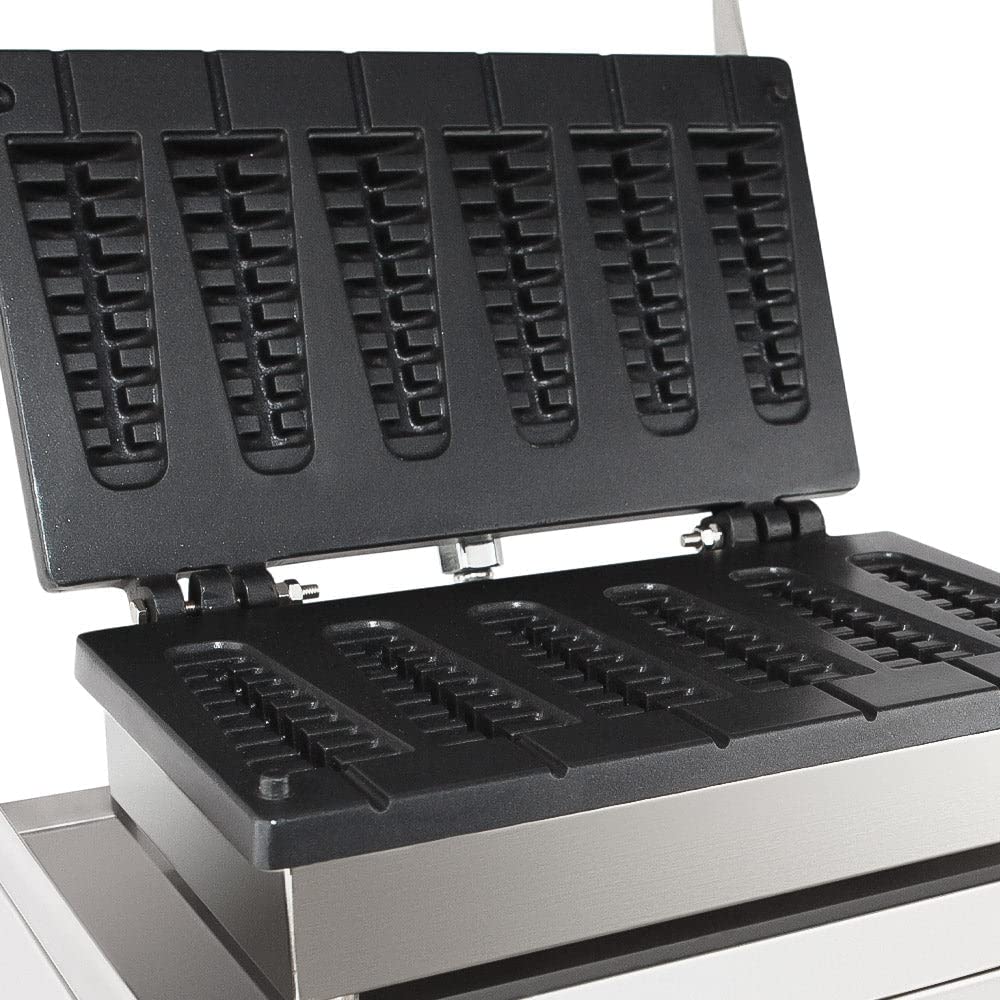 ALDKitchen Waffle Stick Maker - 110V Electric Waffle Maker for 6 Small Sticks | Perfect for Breakfast, Snacks & Party Treats | Non-Stick Waffle Machine for Home & Commercial Use