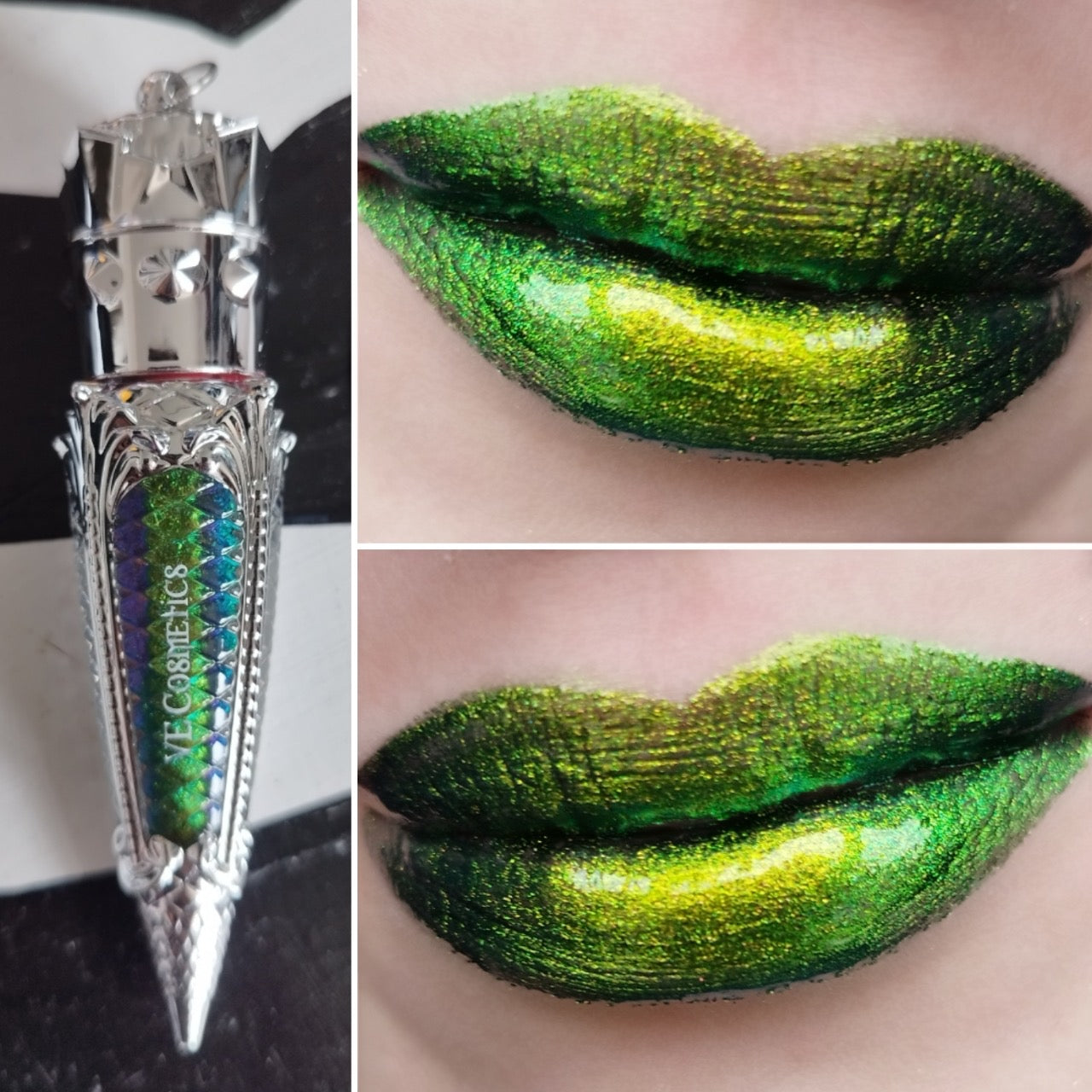 Aconite Poisonous Lip Drip Gloss - Long Lasting Hydrating Lip Gloss for Women, Perfect for Halloween Makeup & Gothic Cosplay