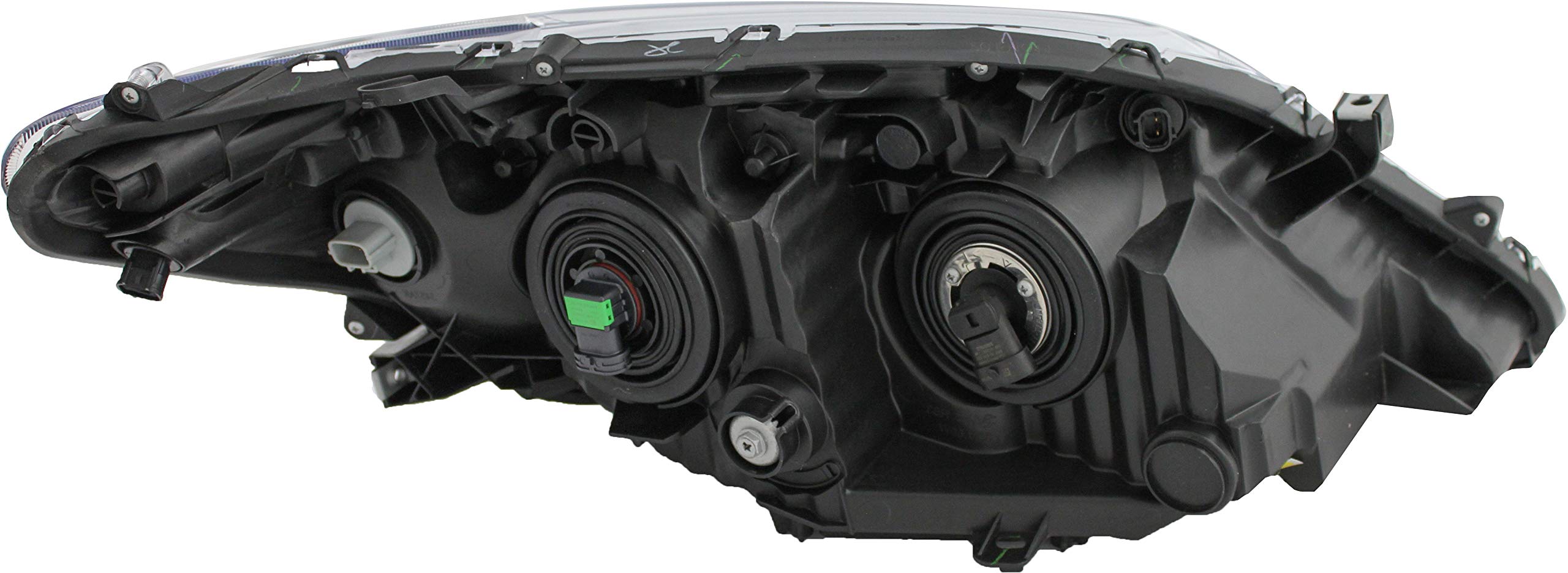 2011-2012 Toyota Avalon Left Driver Side Headlight Assembly Replacement - Durable OEM-Style Headlamp for Night Driving & Foggy Conditions