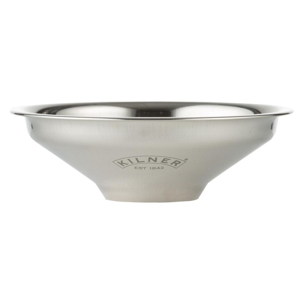 Kilner Stainless Steel Easy Fill Funnel - Premium Kitchen Tool for Bottling, Canning & Transferring Liquids | Perfect for Home Brewing, Oil Pouring & DIY Projects