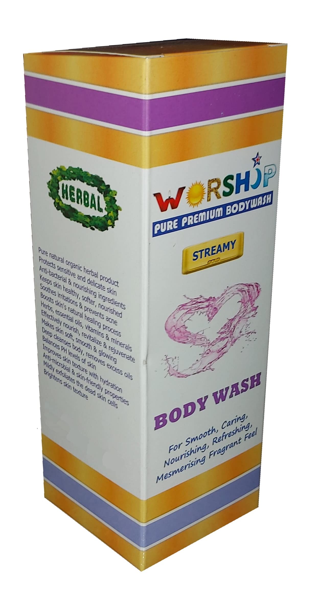 Natural Herbal Body Wash for Women - Organic & Moisturizing Shower Gel for Relaxation & Skin Care | Perfect for Daily Use, Spa & Aromatherapy