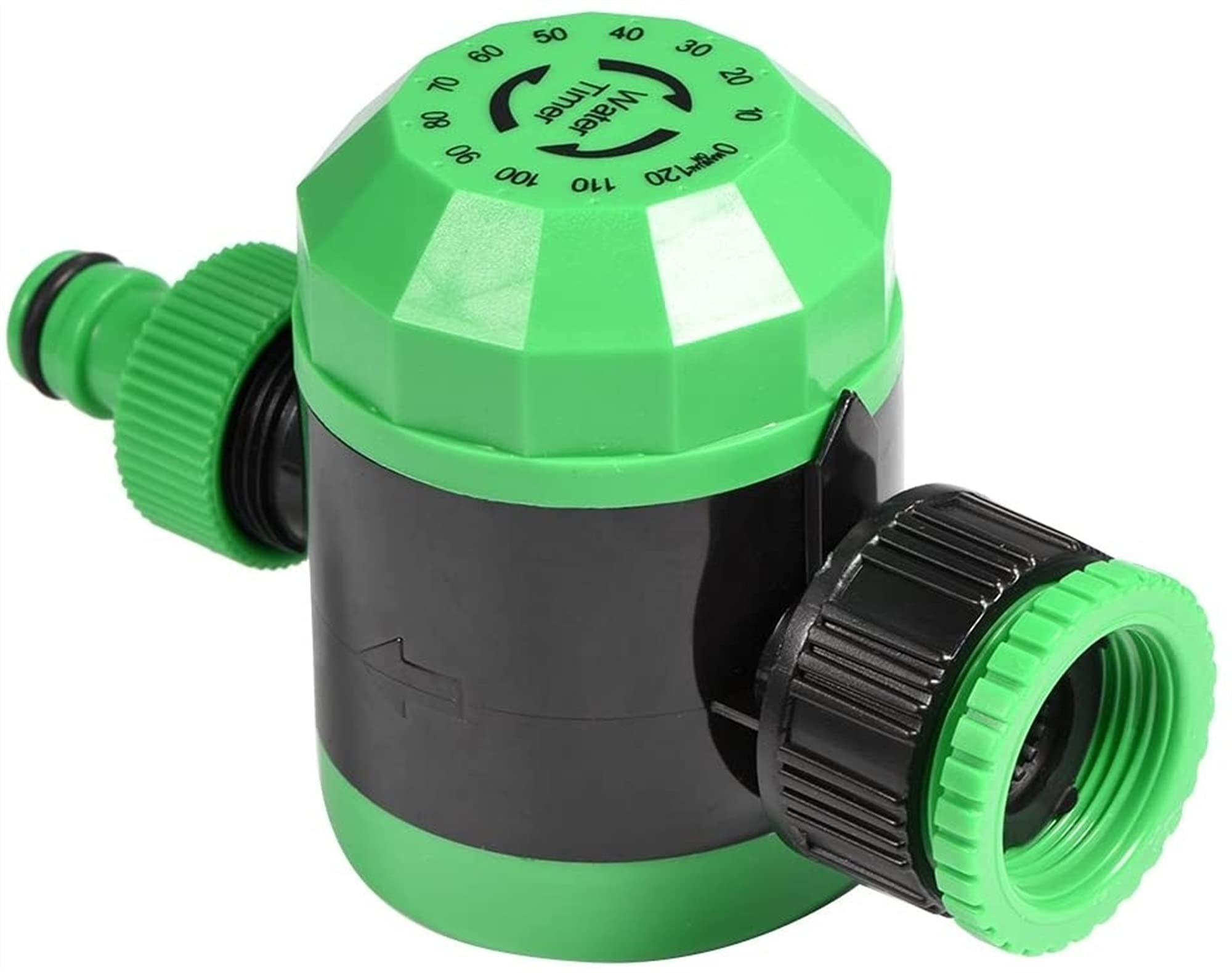 WJJ Programmable Water Timer for Garden Hose - Adjustable 2 to 120 Minute Irrigation Timer for Outdoor Lawn, Flower Beds & Sprinkler Systems - Perfect for Automatic Watering Schedules in Yards & Landscapes