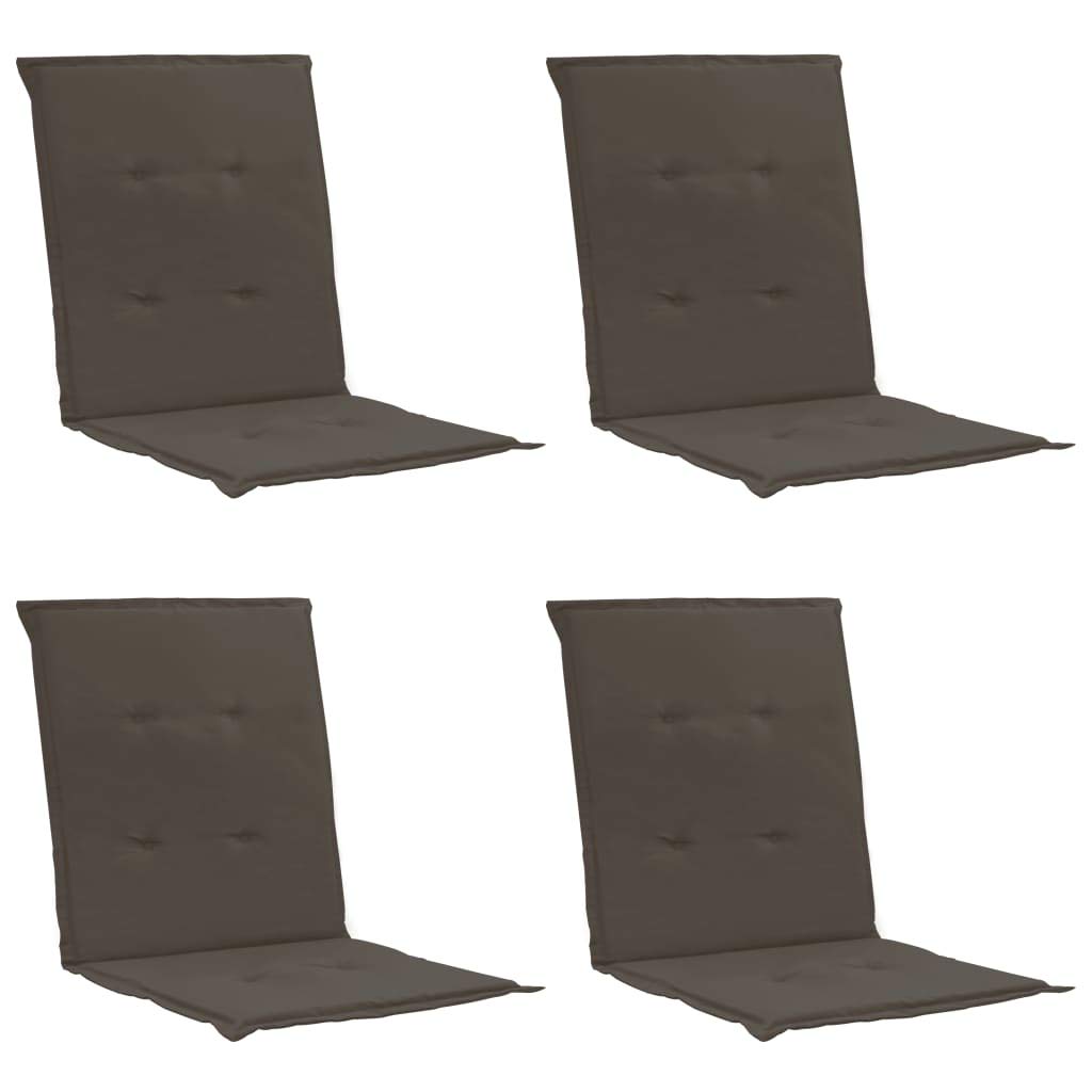 Premium Water-Resistant Chaise Lounge Cushion Set - 4 Pack (39.4