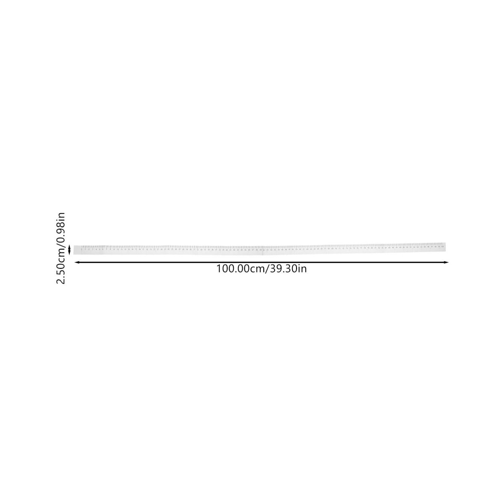 100-Pack Disposable Paper Measuring Tape 100cm Double-Sided Wound Ruler | Medical Clinic, Classroom & Office Measurement Tool | First Aid, Nursing, Sewing & Craft Projects