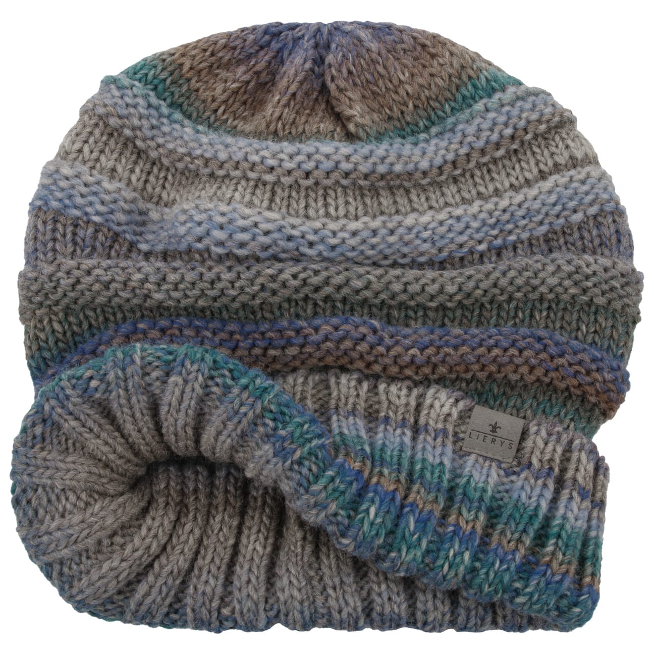 Lierys Bernardo Oversize Knit Hat - Soft Chunky Cable Knit Beanie for Women & Men | Winter Warm Slouchy Hat for Outdoor Activities, Skiing & Casual Wear