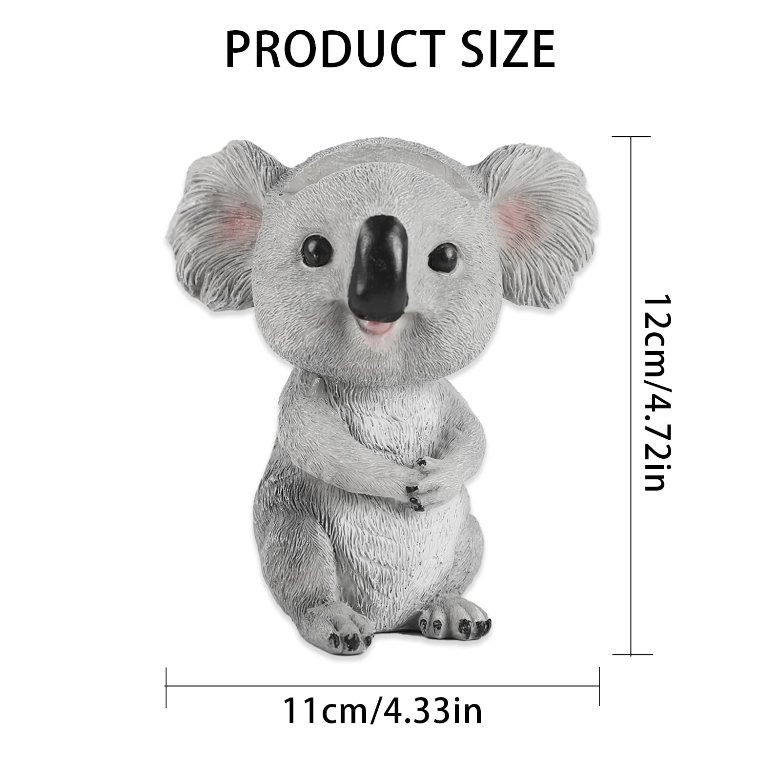 Cute Koala Eyeglasses Holder - Fun Glasses Display Stand for Home & Office Decor | Spectacle Organizer for Desk, Nightstand, or Gift Idea