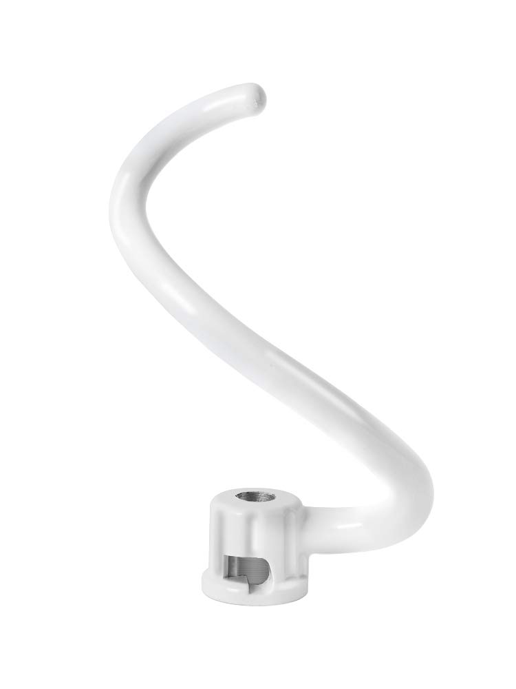 KitchenAid 5Plus & 6QT Bowl-Lift Stand Mixer Spiral Dough Hook Replacement - Rustproof & Easy Clean Stainless Steel Attachment - Perfect for Kneading Bread, Pizza Dough, Pasta & Cookies - Ideal for Home Bakers & Professional Kitchens