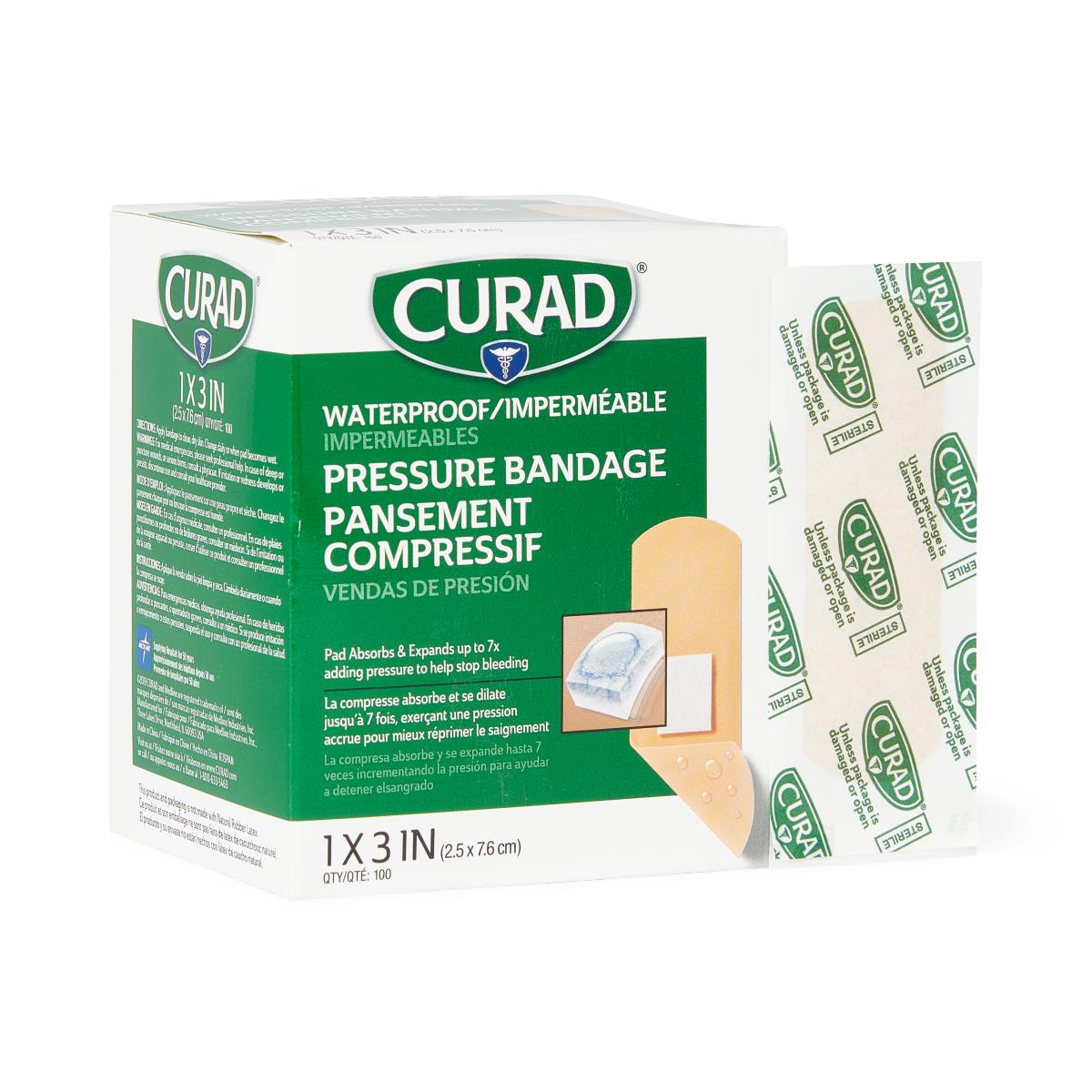Premium Elastic Pressure Bandage Wrap - First Aid Compression Bandage for Sprains, Injuries & Wound Care - Ideal for Sports, Hiking & Emergency Kits