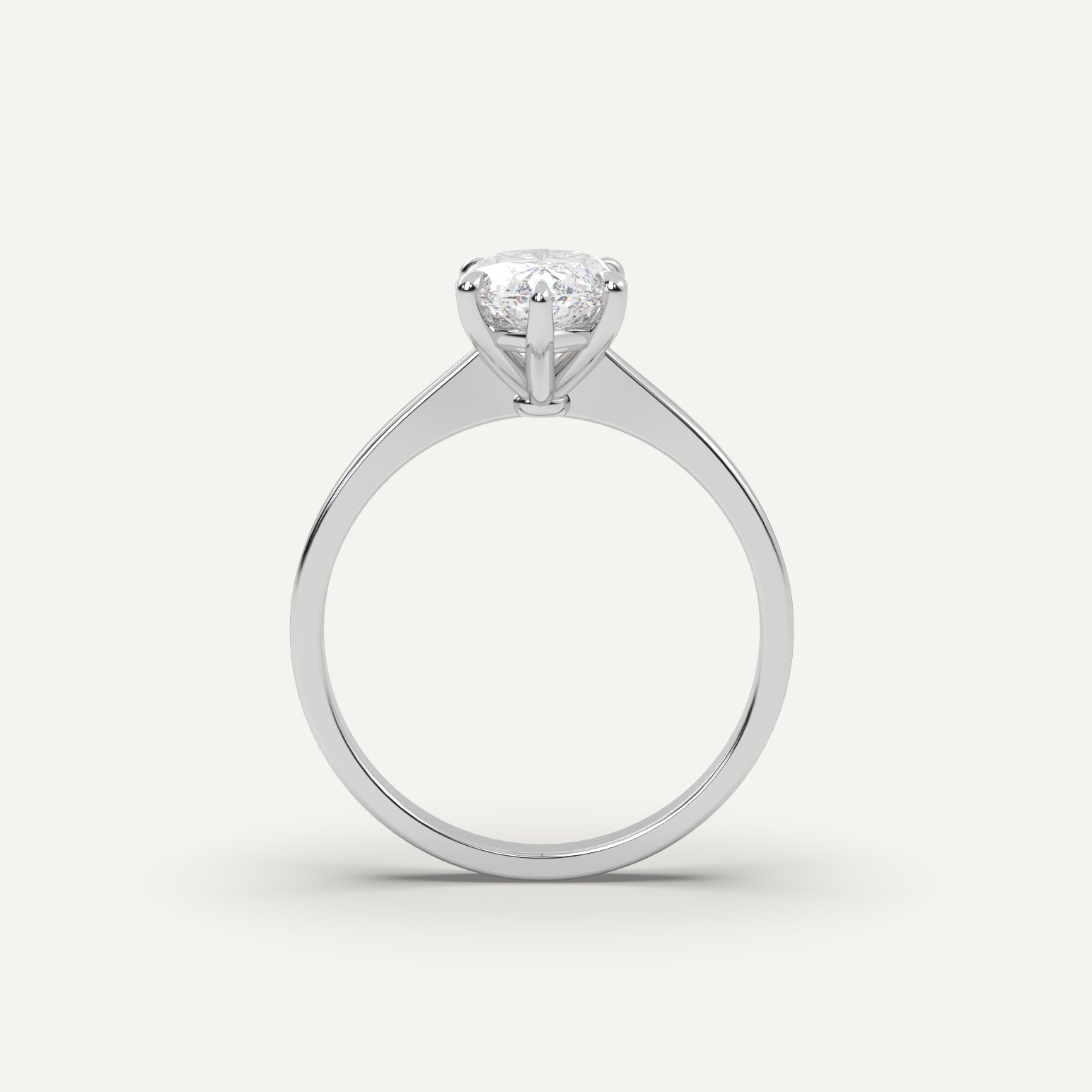 2 Carat Marquise Cut Diamond Ring - 14K White Gold Engagement Ring for Women, Perfect for Proposals, Anniversaries & Special Occasions