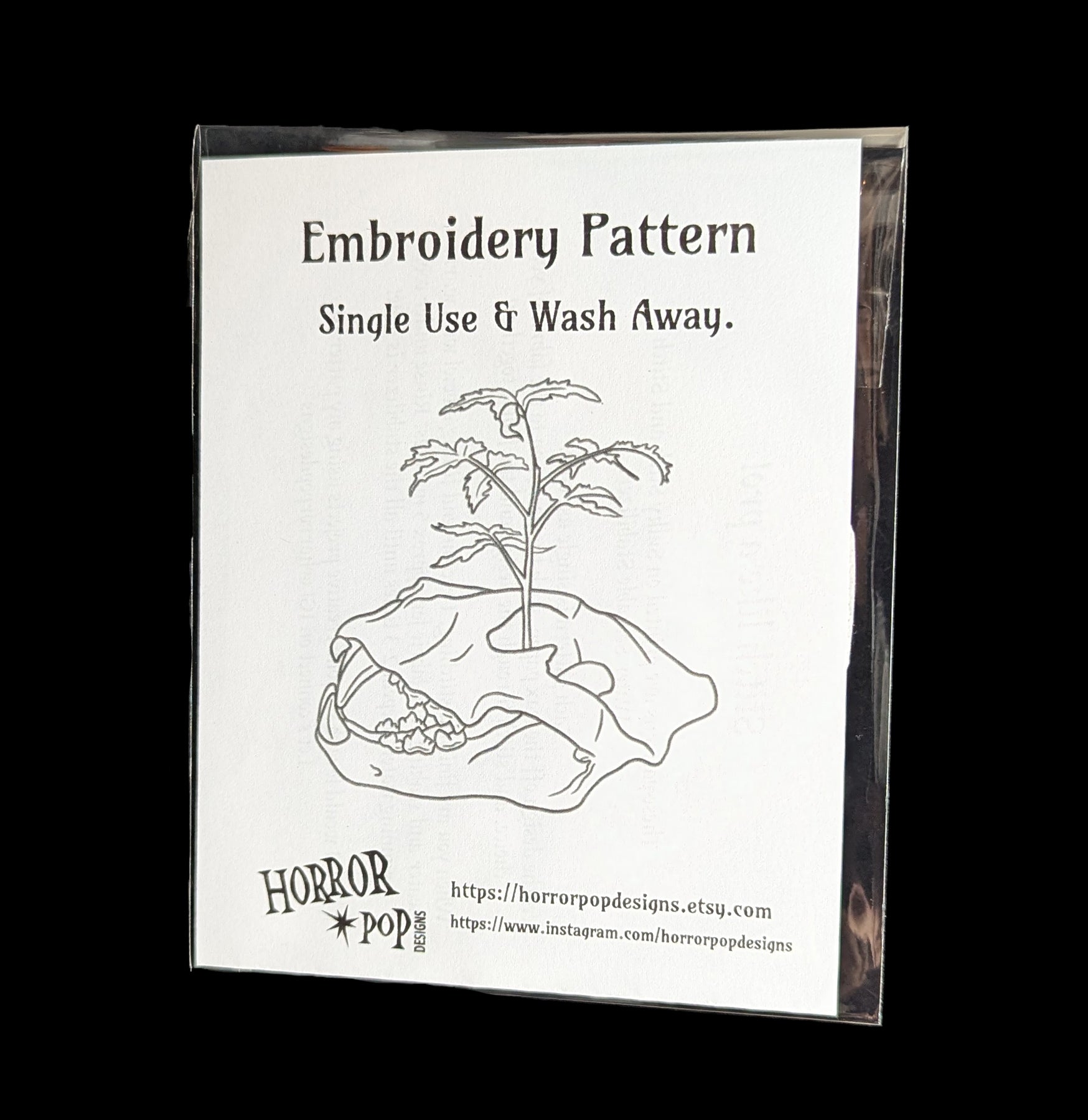 Lion Skull Embroidery Pattern Design - Digital Download for DIY Crafts, Halloween Decor, Gothic Home Decor - Perfect for T-Shirts, Tote Bags, and Wall Art